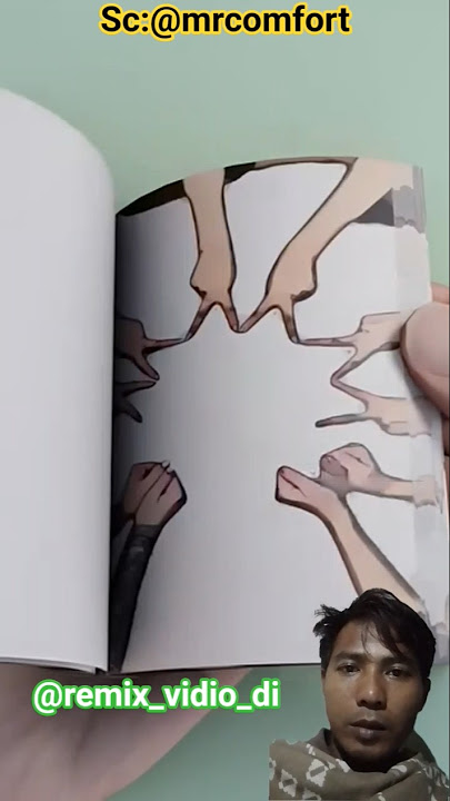 gambar buku bisa bergerak #flipbook #creativity #drawing