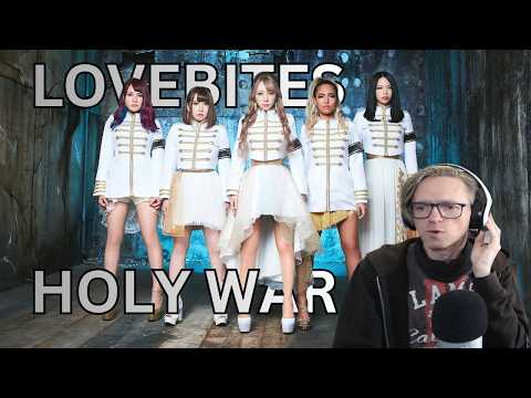 THESE LADIES ROCK!! First Time Reaction to Lovebites - 'Holy War'