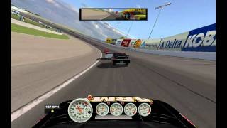 NASCAR Racing 2003 / 2007 - Trying To Avoid A Wreck - HD