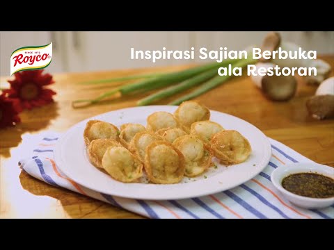 Resep Singkat Royco – Chicken Ravioli Goreng
