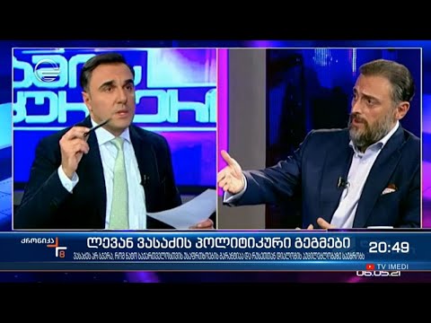 ლევან ვასაძის პოლიტიკური გეგმები