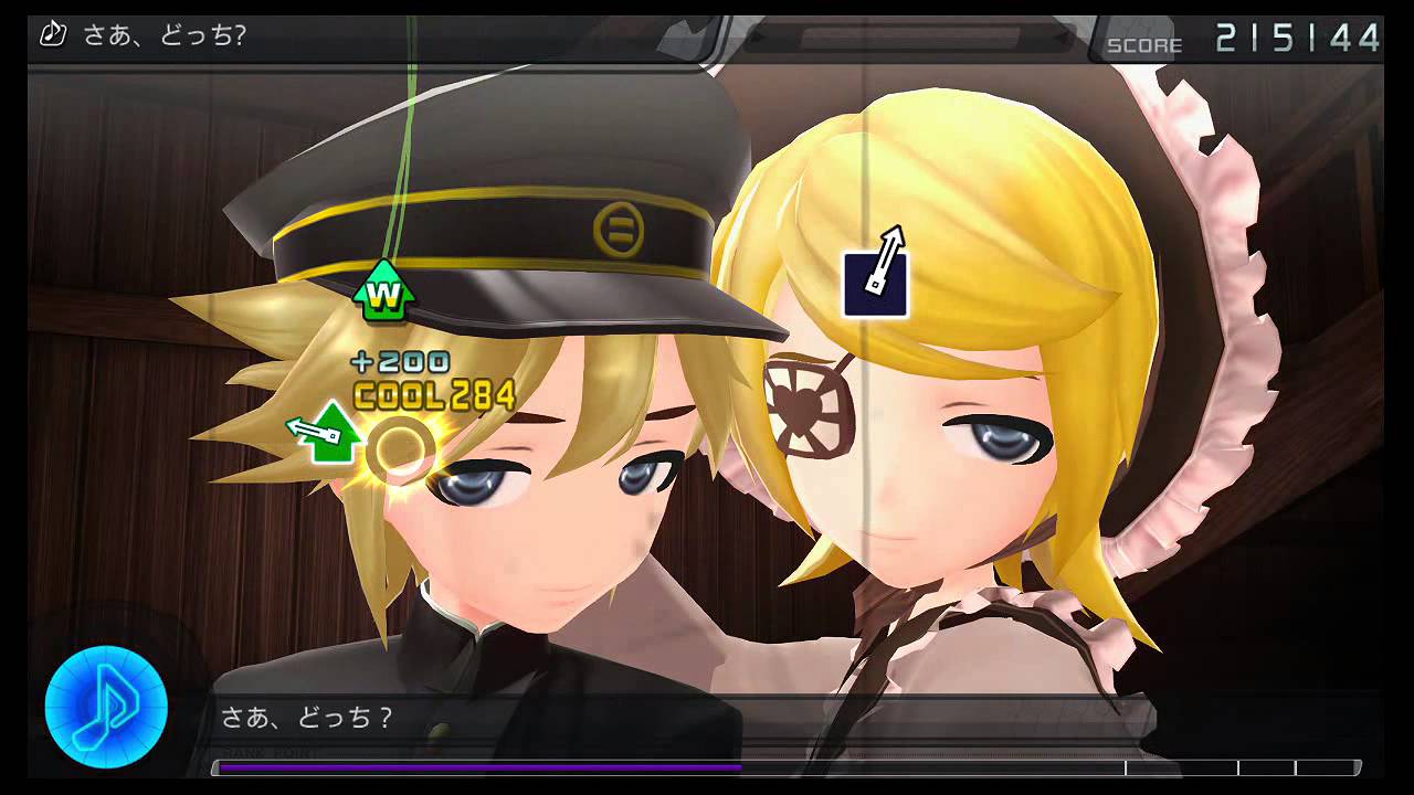 PS3 Project DIVA F - さあ、どっち？ EDIT