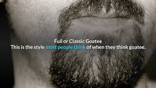 6 popular goatee styles