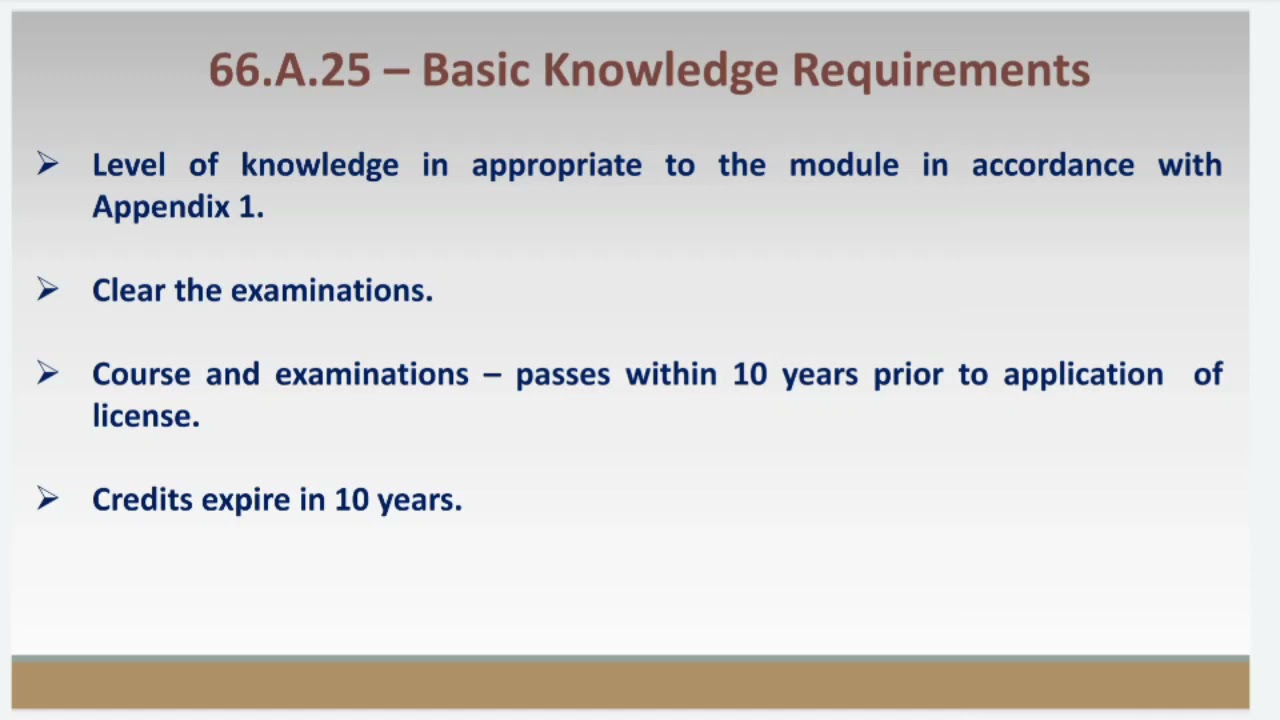 CAR 66 Part 2| Section 2 Airworthiness| Module 10 