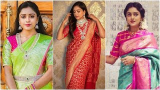 Vithika Sheru Sarees And jewellery collection | Latest vithika makeup ideas for functions