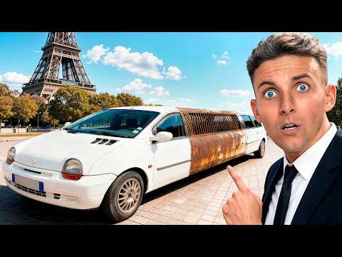 I built a limousine out of two cars!