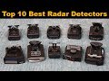 Top 10 Best Radar Detectors of 2019