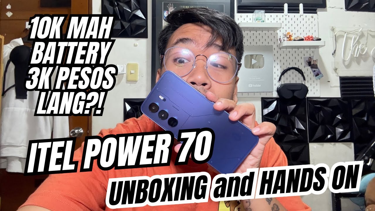 ITEL POWER 70 UNBOXING AND HANDS ON: 10K MAH BATTERY DAW SABI NI ITEL?!