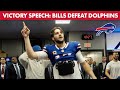 Bills Locker Room Post-Win Over Dolphins 🏈