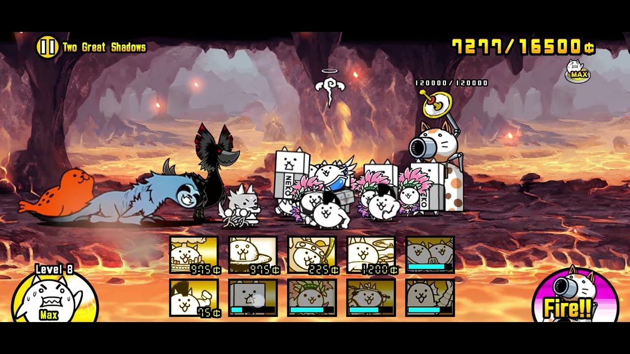 Scuffed Val The Battle Cats. Peril in the Volcano. Two Great Shadows (featuring Val ...