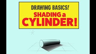 Digital Drawing Basics: Shading a Cylinder