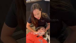 Dr Ashley Prince walks us through a neck adjustment