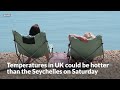 UK braced for first big heatwave of the year as temperatures to hit 31°C