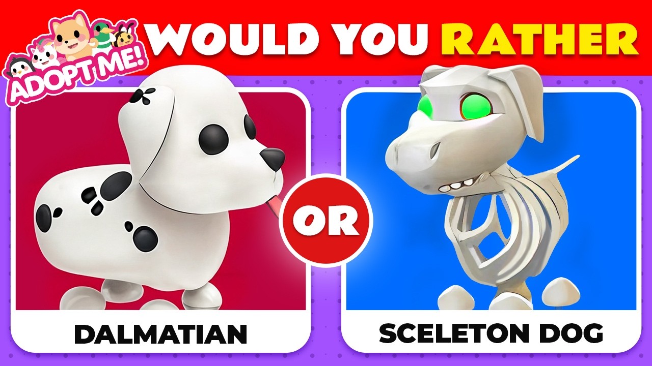 Would You Rather..? Adopt Me! Edition 🦋 🦩✨