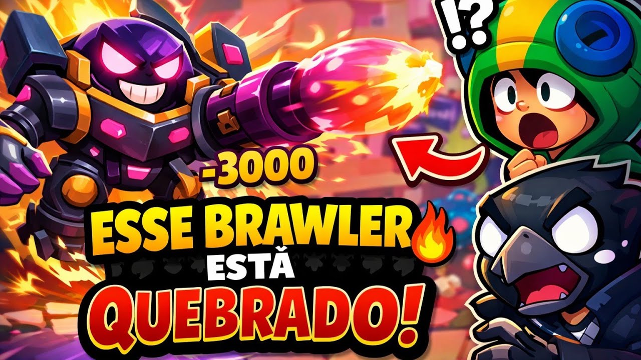 ESSE BRAWLER ESTÁ QUEBRADO! 🔥