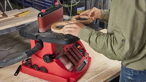 Bauer oscillating Belt/Spindle Sander