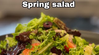 Quick and Easy Spring Salad