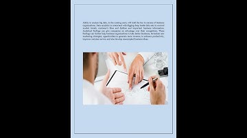 Benefits of Outsourcing of Data Analytics