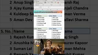 excel trick 🔥📈✨ Apply all border shortcut #shorts #youtubeshorts #excel