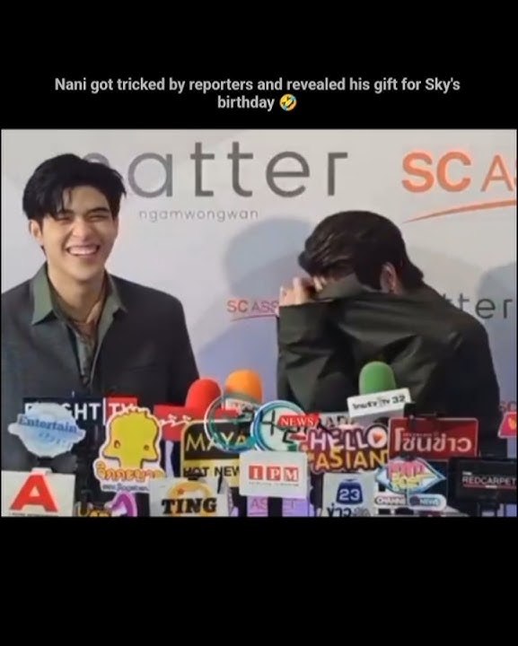 why is he so innocent 😂😁 #nanihirunkit #skynani #skywongravee #gmmtv #blshorts #shorts