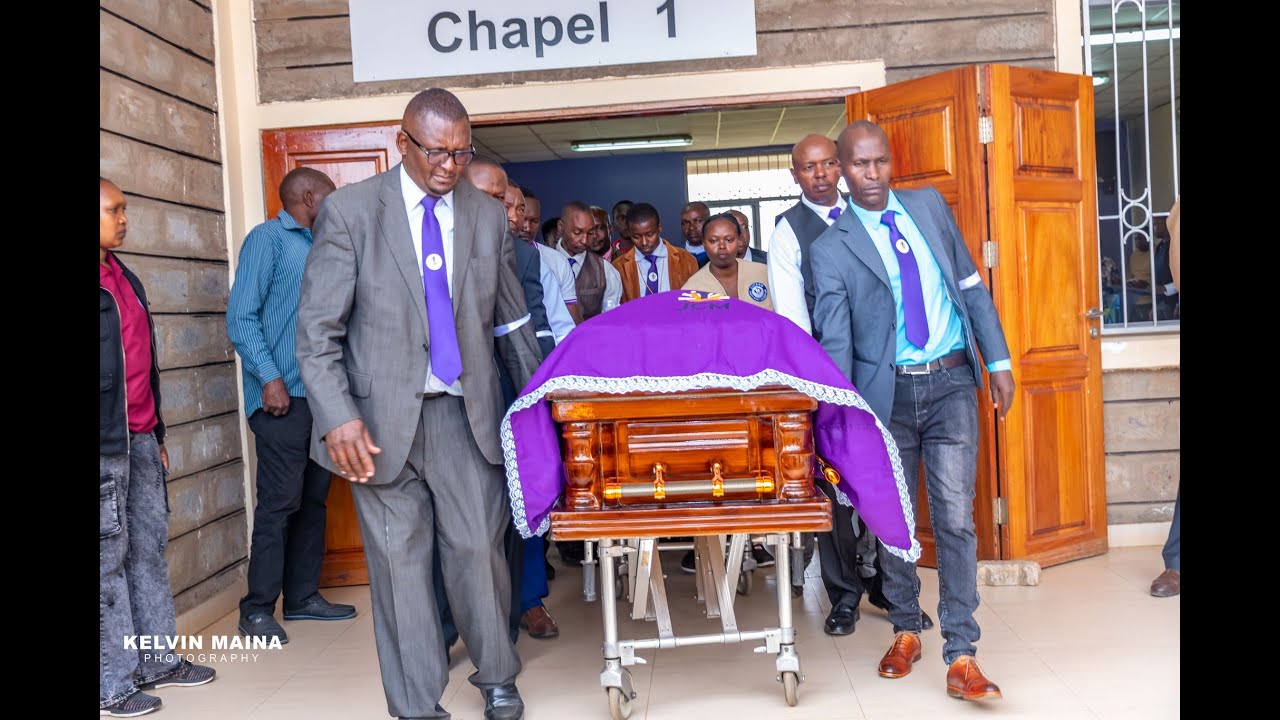 HAPPENING NOW🔥🔥 Burial service for Mr Njoroge at Mangu, presiding Bishop, Bishop Ben Kiengei