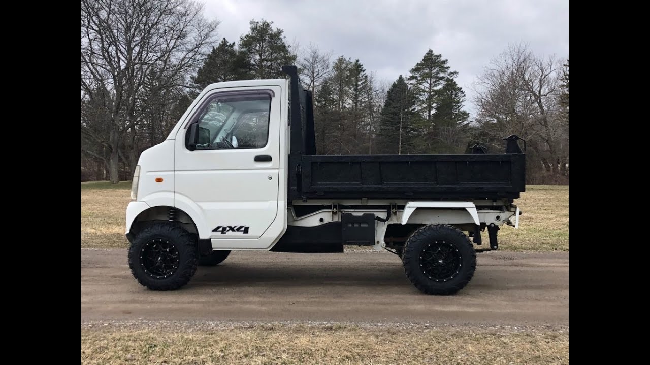 Suzuki Carry Strudy Dump Japanese Mini Trucks For Sale, Off Road