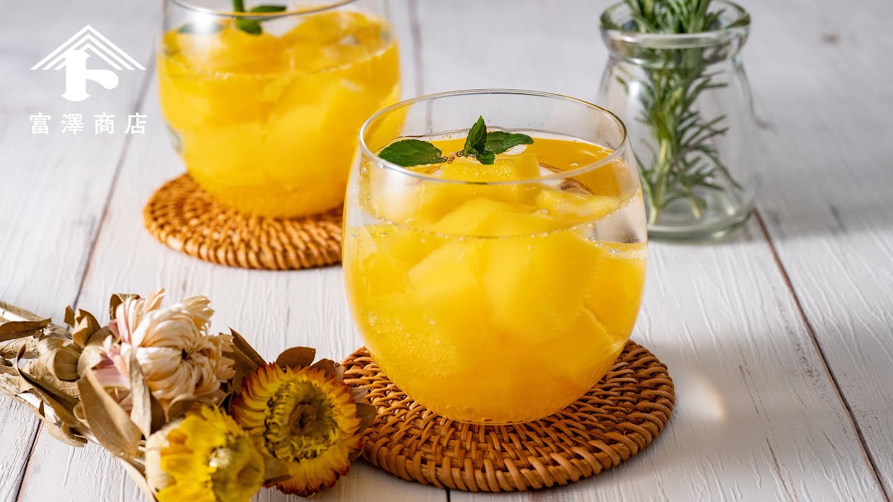 ドリンクゼリーの素で作る!オレンジゼリー入りサイダー | レシピ