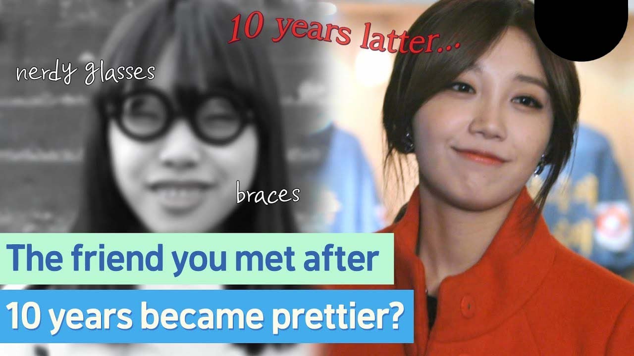 Immersion switch is on!😏 The friend you met after a long time became prettier?