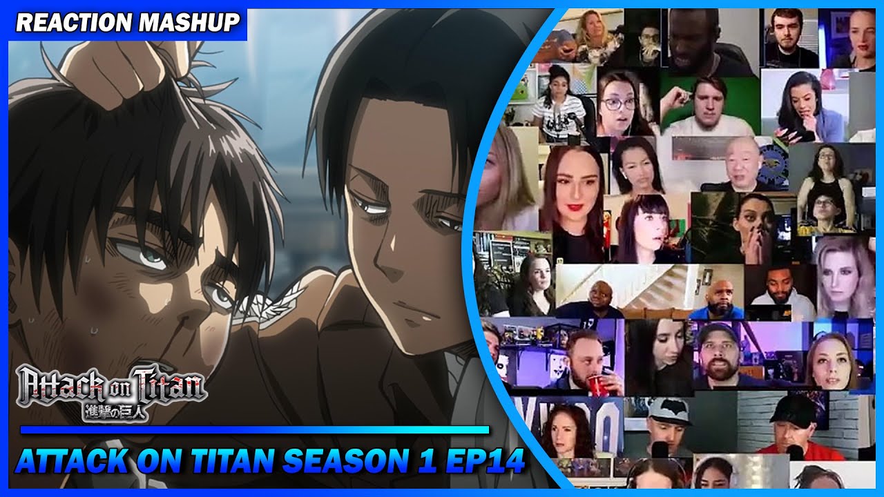 Attack on Titan Season 1 Episode 14 Reaction Mashup | 進撃の巨人 