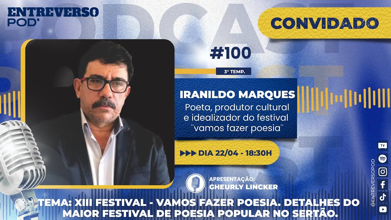 Iranildo Marques: XIII Festival Vamos Fazer Poesia
