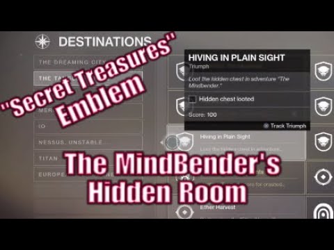 Video: Destiny 2 The Mindbender Skryté Umístění Hrudníku - Jak Dokončit Hiving In Plain Sight