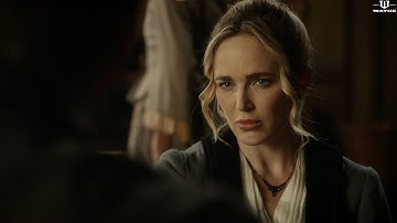 Sara Lance Talks with a Powerless Reverse Flash Eobard Thawne