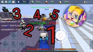 Eggwars but we are 5 in a team?!! 😳😳 [BlockmanGo:BlockyMods]