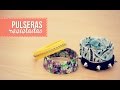 Haz brazaletes con materiales reciclados!