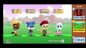 fun run 3 quick race mushroom ditch and bumpy burrows with faster tiger.(41)