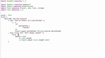 Validating Elm Part 2: Property Based Tests