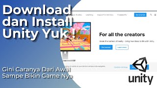Aplikasi / Software Pembuat Game - Cara Download dan Install Unity screenshot 2