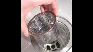 Kitchen sink strainer