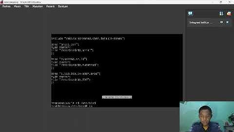 TUTORIAL KONFIGURASI DNS, FTP, FILE, WEB, DATABASE; DAN WEBMAIL SERVER DI VIRTUALBOX