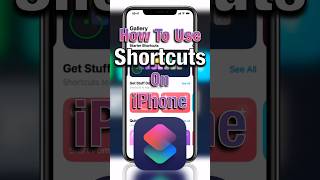 How To use Shortcuts On Your iPhone #shorts