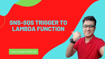 SNS to SQS to Lambda trigger