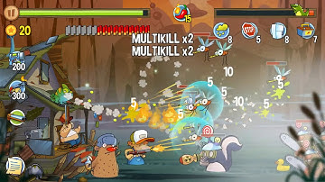 Swamp Attack - Episode 8. Level 13 Gameplay Android walkthrough