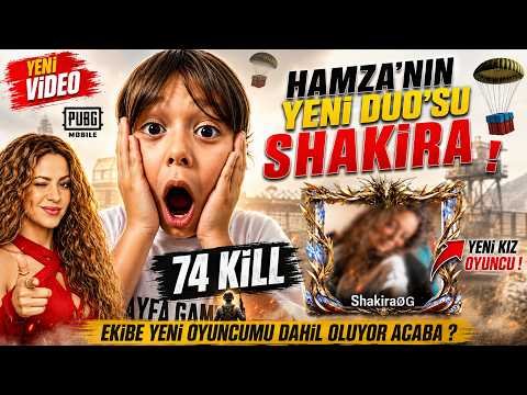 I PLAYED DUO WITH SHAKIRA WHILE EYZEN8 WAS AWAY! 😱 | GOT 74 KILLS! IS A GIRL JOINING THE SQUAD?