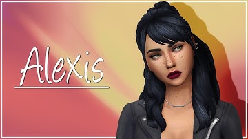 ALEXIS | THE SIMS 4 | Create a Sim + CC list and sim download