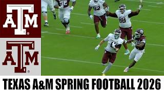 Texas A&amp;M Game Highlights Spring College Football 2026