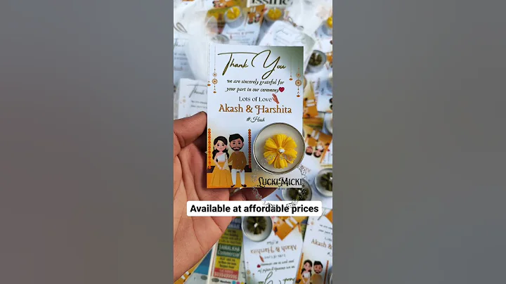 Wedding Return gift favours | Affordable gifts | Customized gifts #returngift #youtubeshorts #gifts