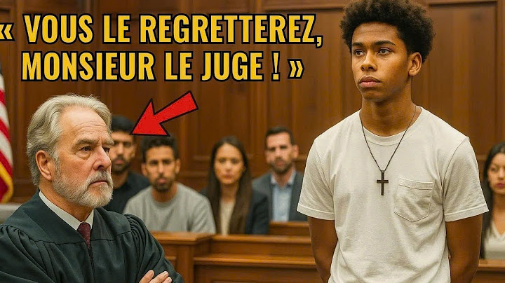 Le juge se moque de l’accusé… sans savoir qu’il affronte un génie du droit de 18 ans !