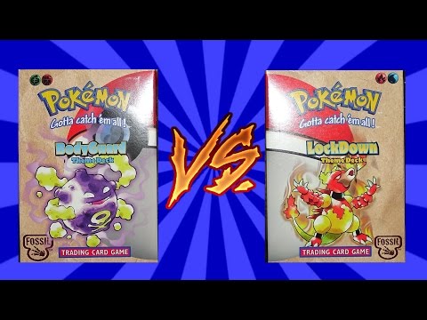 ポケモンカードゲーム Pokemon LockDown Theme Deck FOSSIL Pokemon TCG - LockDown Theme Deck - Fossil - 1999 - WOTC | eBay