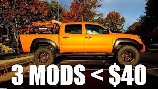 3 Interior 3rd Gen Toyota Tacoma Storage Mods for $40!