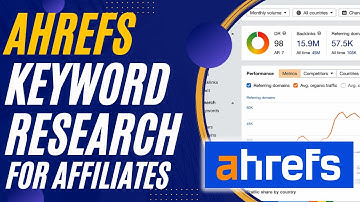 Ahrefs Keyword Research For Affiliate Marketing | Review & Tutorial [2022]